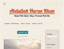 Tablet Screenshot of aharunilhan.com